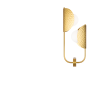 Настенный светильник (бра) MAYTONI TROPIC MOD164WL-02BS